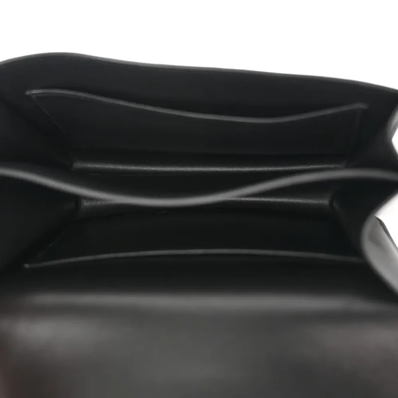 HERM??S CONSTANCE 18 BLACK OMBRE VEAU MONSIEUR & LIZARD LEATHER PALLADIUM SILVER HARDWARE - Image 7