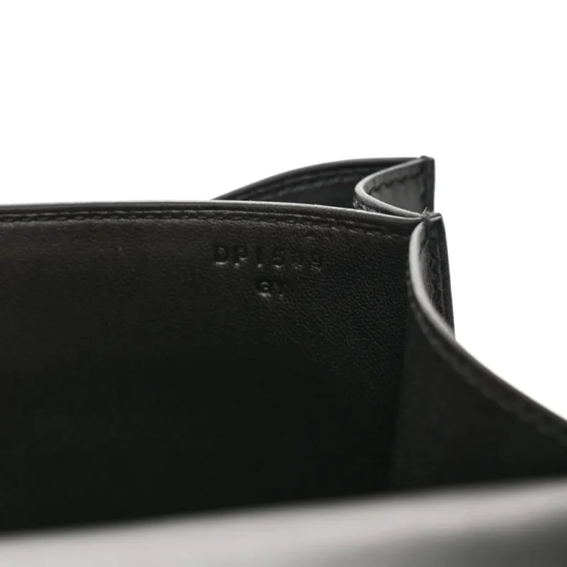 HERM??S CONSTANCE 18 BLACK OMBRE VEAU MONSIEUR & LIZARD LEATHER PALLADIUM SILVER HARDWARE - Image 8