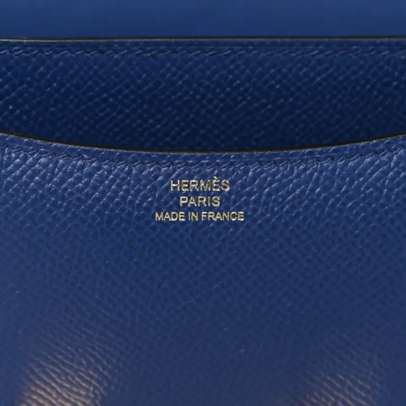HERM??S CONSTANCE 18 BLEU SAPHIR EPSOM LEATHER GOLD HARDWARE - Image 2