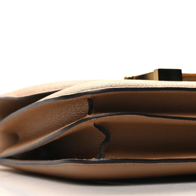 HERM??S CONSTANCE 18 CHAI EPSOM LEATHER GOLD HARDWARE - Image 4