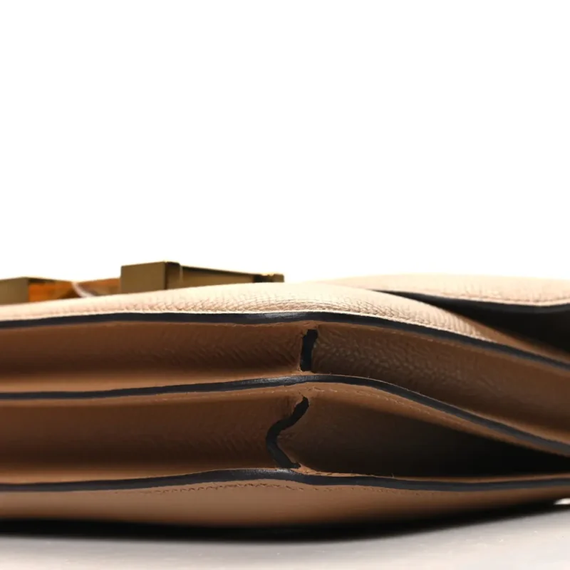 HERM??S CONSTANCE 18 CHAI EPSOM LEATHER GOLD HARDWARE - Image 5