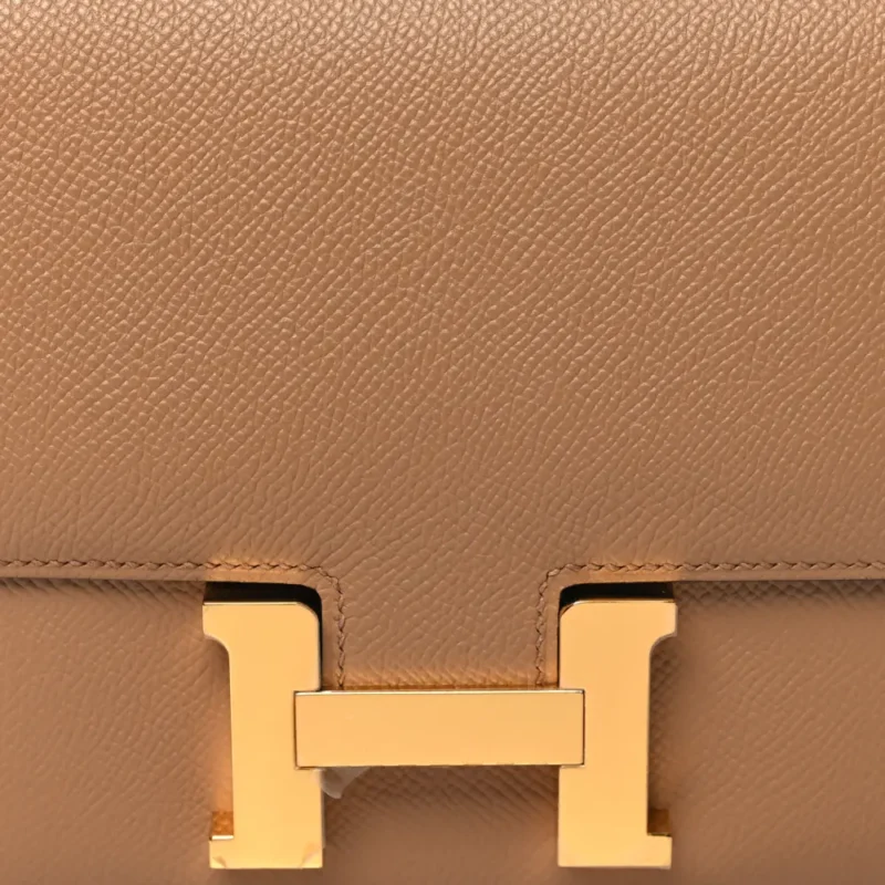 HERM??S CONSTANCE 18 CHAI EPSOM LEATHER GOLD HARDWARE - Image 10