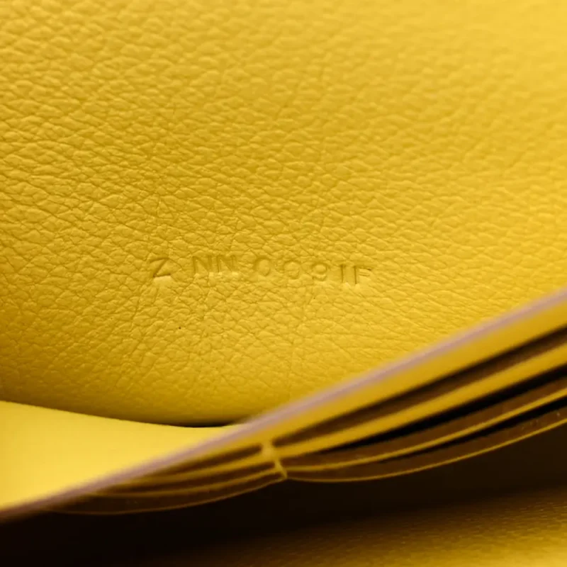 HERM??S CONSTANCE WALLET TO GO LIME EVERCOLOR LEATHER GOLD HARDWARE - Image 8