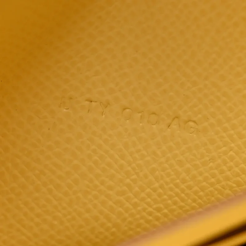 HERM??S CONSTANCE 18 LONG WALLET TO GO EPSOM JAUNE POUSSIN EPSOM LEATHER GOLD HARDWARE - Image 9