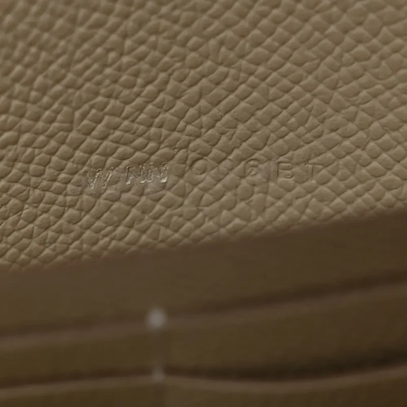 HERM??S CONSTANCE WALLET TO GO B??TON EVERCOLOR LEATHER GOLD HARDWARE - Image 8