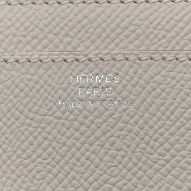 HERM??S CONSTANCE LONG TO GO WALLET GRIS P?LE EPSOM LEATHER SILVER HARDWARE - Image 2