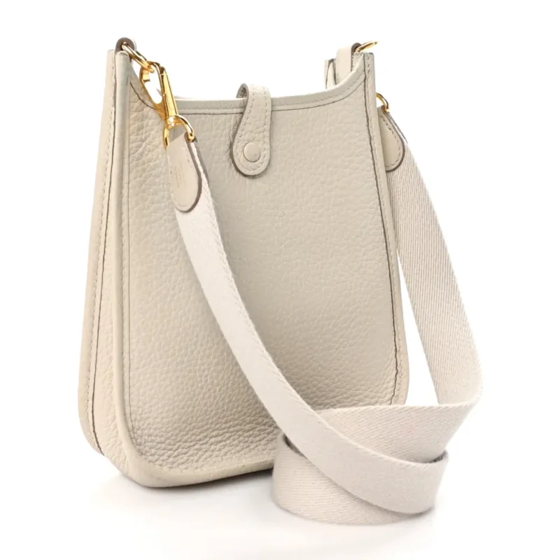 HERM??S AMAZONE EVELYNE TPM B??TON TAURILLON CLEMENCE LEATHER PALLADIUM HARDWARE - Image 3