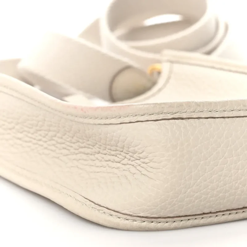 HERM??S AMAZONE EVELYNE TPM B??TON TAURILLON CLEMENCE LEATHER PALLADIUM HARDWARE - Image 4