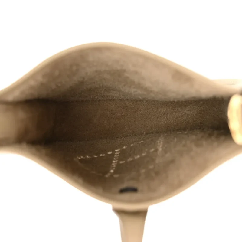 HERM??S AMAZONE EVELYNE TPM BEIGE MARFA TAURILLON CLEMENCE LEATHER GOLD HARDWARE - Image 7