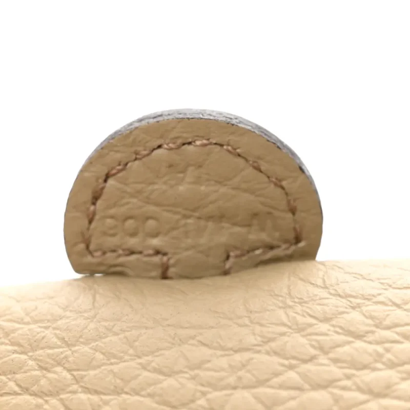 HERM??S AMAZONE EVELYNE TPM BEIGE MARFA TAURILLON CLEMENCE LEATHER GOLD HARDWARE - Image 8