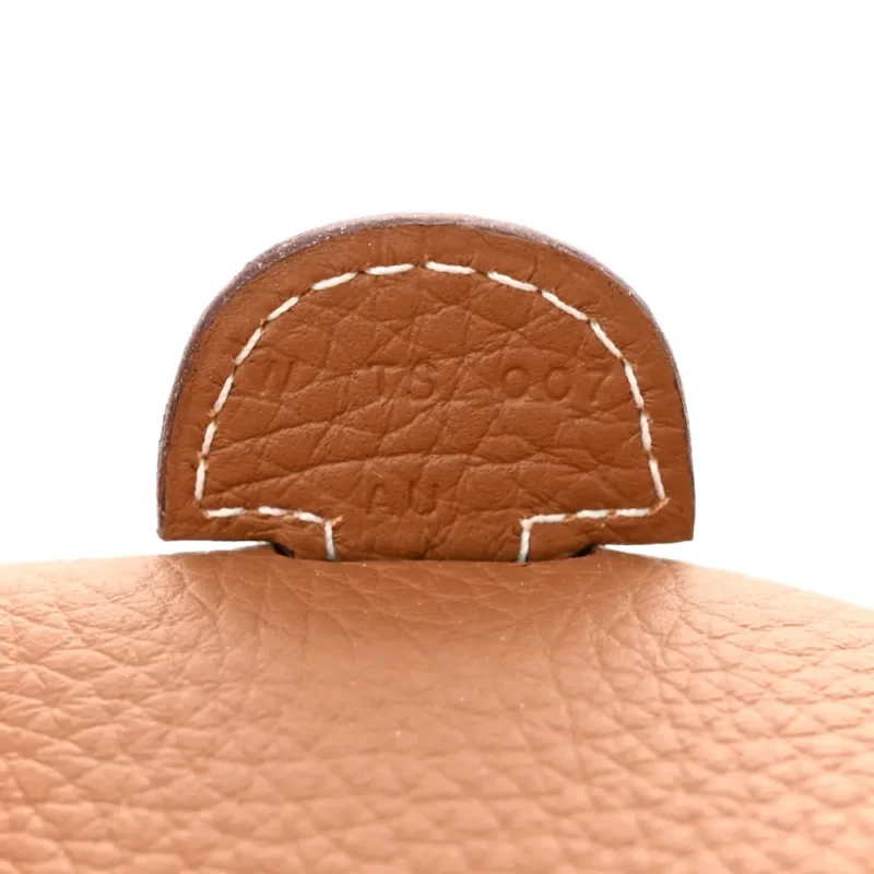HERM??S EVELYNE III PM BROWN TAURILLON CLEMENCE LEATHER - Image 8