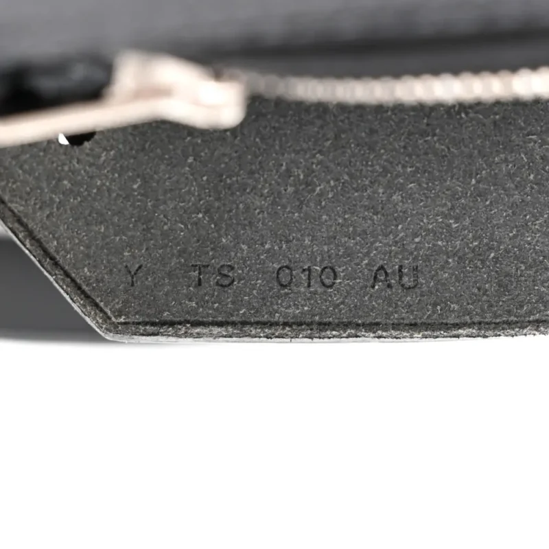 HERM??S HERBAG ZIP PM 31 BLACK MILITARY TOILE & VACHE HUNTER LEATHER PALLADIUM SILVER HARDWARE - Image 9