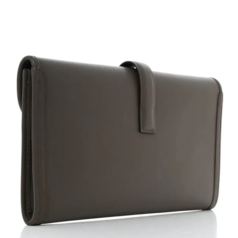 HERM??S JIGE ELAN 29 CLUTCH ??TAIN SWIFT LEATHER - Image 3