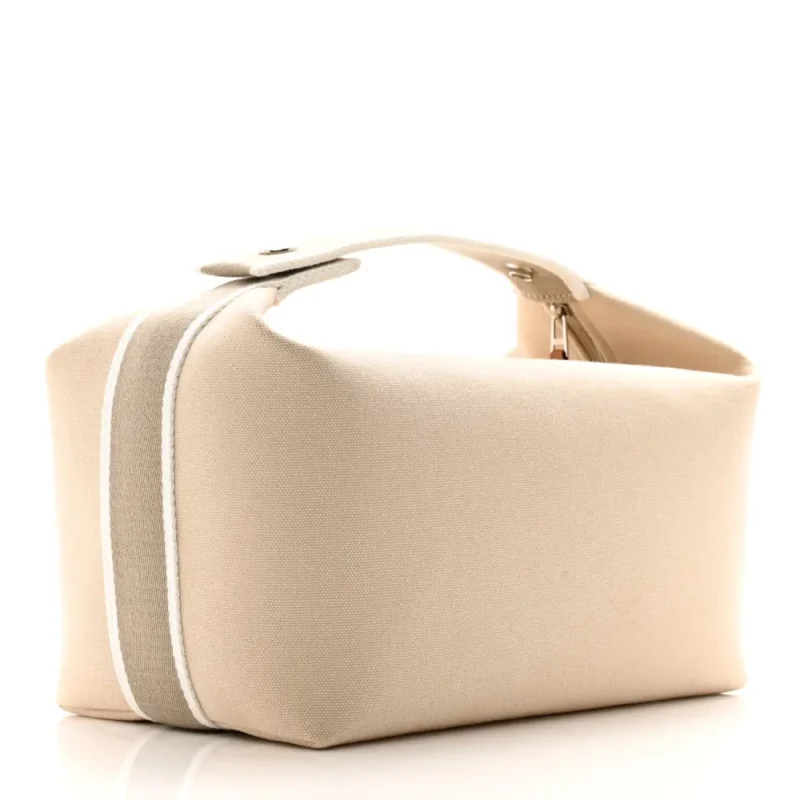 HERM??S BRIDE-??-BRAC POUCH LARGE NATURAL CANVAS - Image 3