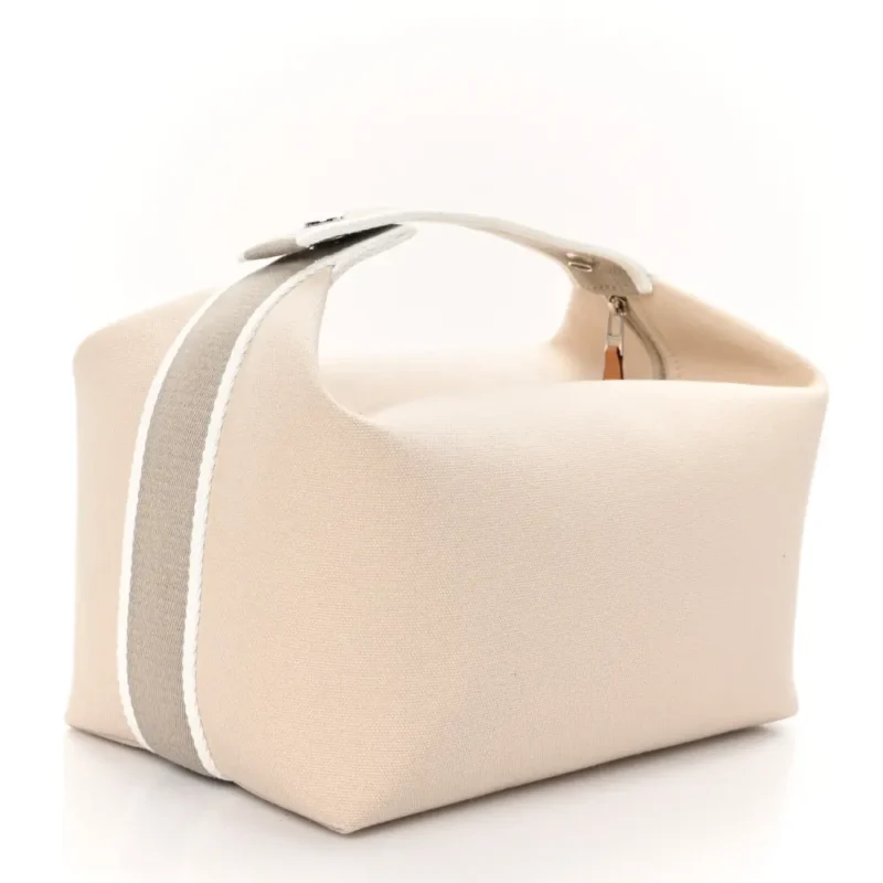 HERM??S BRIDE-??-BRAC POUCH SMALL NATURAL CANVAS - Image 3