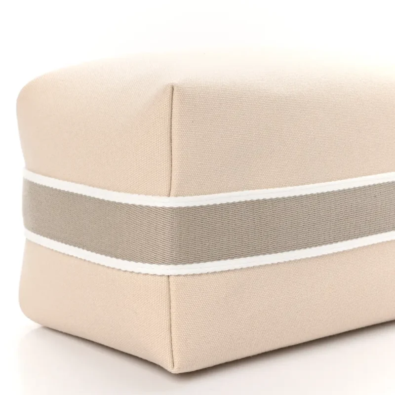 HERM??S BRIDE-??-BRAC POUCH SMALL NATURAL CANVAS - Image 5