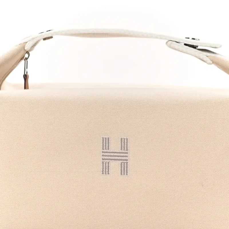 HERM??S BRIDE-??-BRAC POUCH SMALL NATURAL CANVAS - Image 8