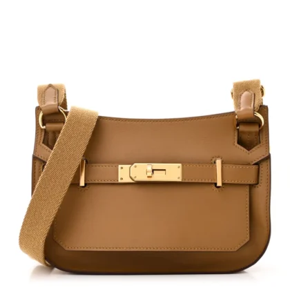 HERM??S MINI JYPSI??RE BRONZE DOR?? SWIFT LEATHER GOLD HARDWARE