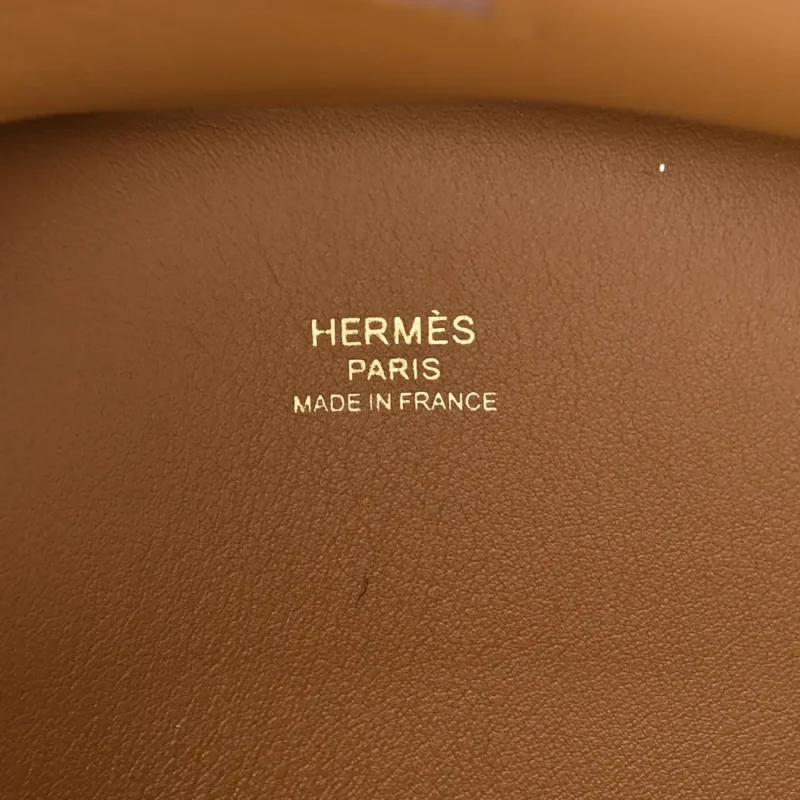 HERM??S MINI JYPSI??RE BRONZE DOR?? SWIFT LEATHER GOLD HARDWARE - Image 2