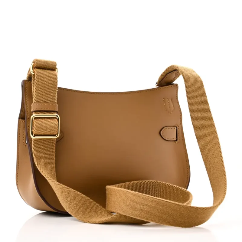 HERM??S MINI JYPSI??RE BRONZE DOR?? SWIFT LEATHER GOLD HARDWARE - Image 3