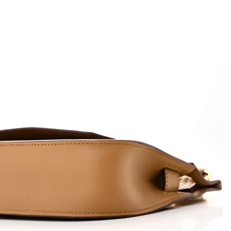 HERM??S MINI JYPSI??RE BRONZE DOR?? SWIFT LEATHER GOLD HARDWARE - Image 5