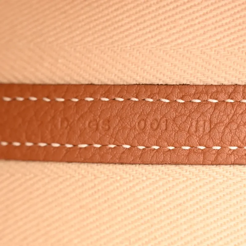 HERM??S GARDEN PARTY 30 TPM TOTE BROWN TOILE & NEGONDA LEATHER - Image 8