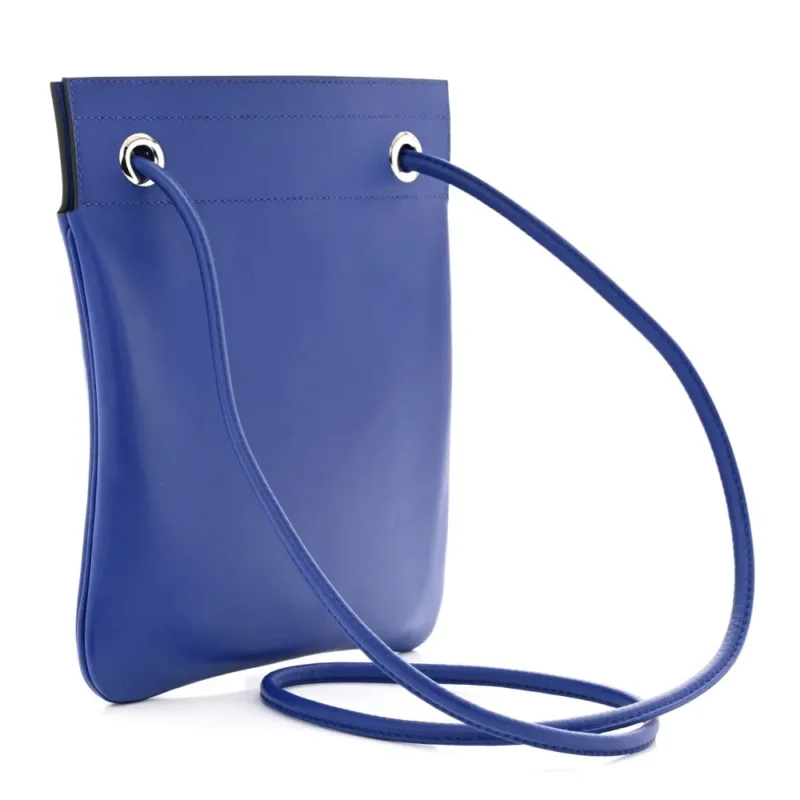 HERM??S MINI ALINE BLEU ??LECTRIQUE MILO LAMBSKIN & SWIFT LEATHER - Image 3