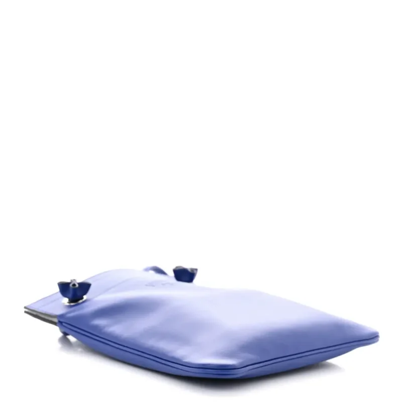 HERM??S MINI ALINE BLEU ??LECTRIQUE MILO LAMBSKIN & SWIFT LEATHER - Image 6
