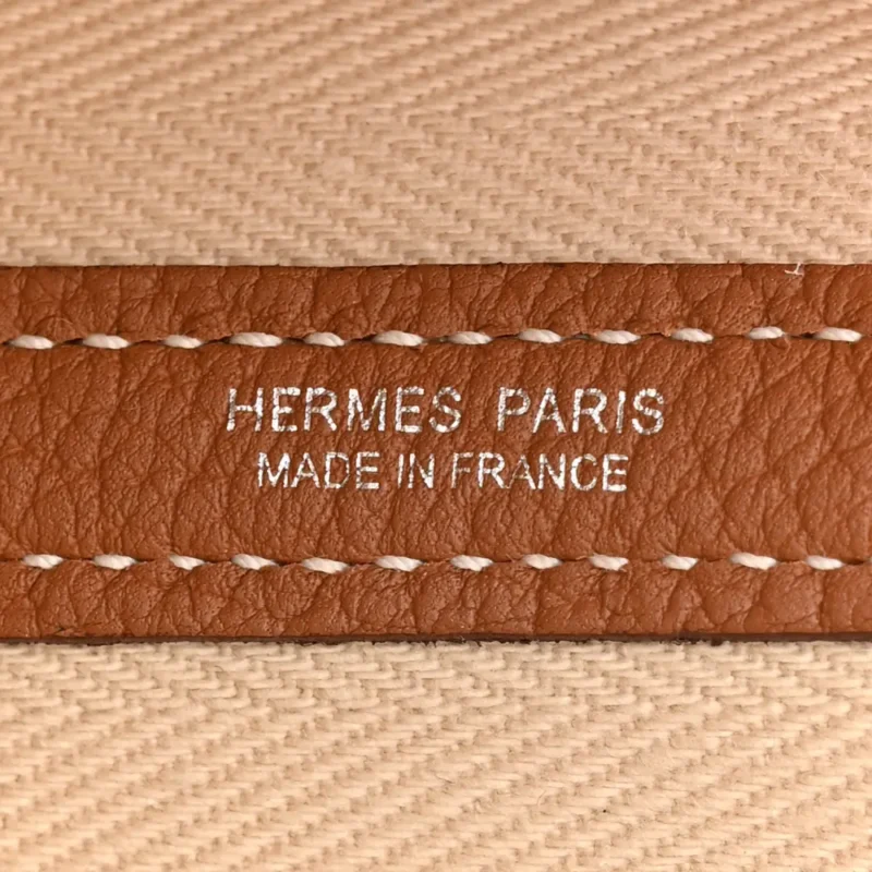 HERM??S GARDEN PARTY 30 TPM TOTE BROWN TOILE & NEGONDA LEATHER - Image 2