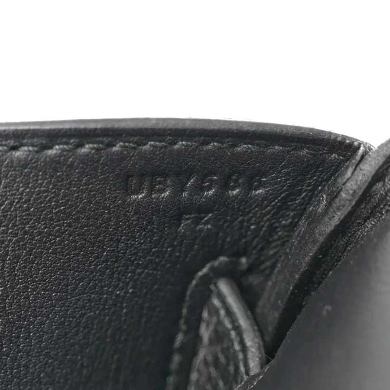 HERM??S HAC ?? DOS GM BACKPACK BLACK TOGO LEATHER PALLADIUM HARDWARE - Image 8