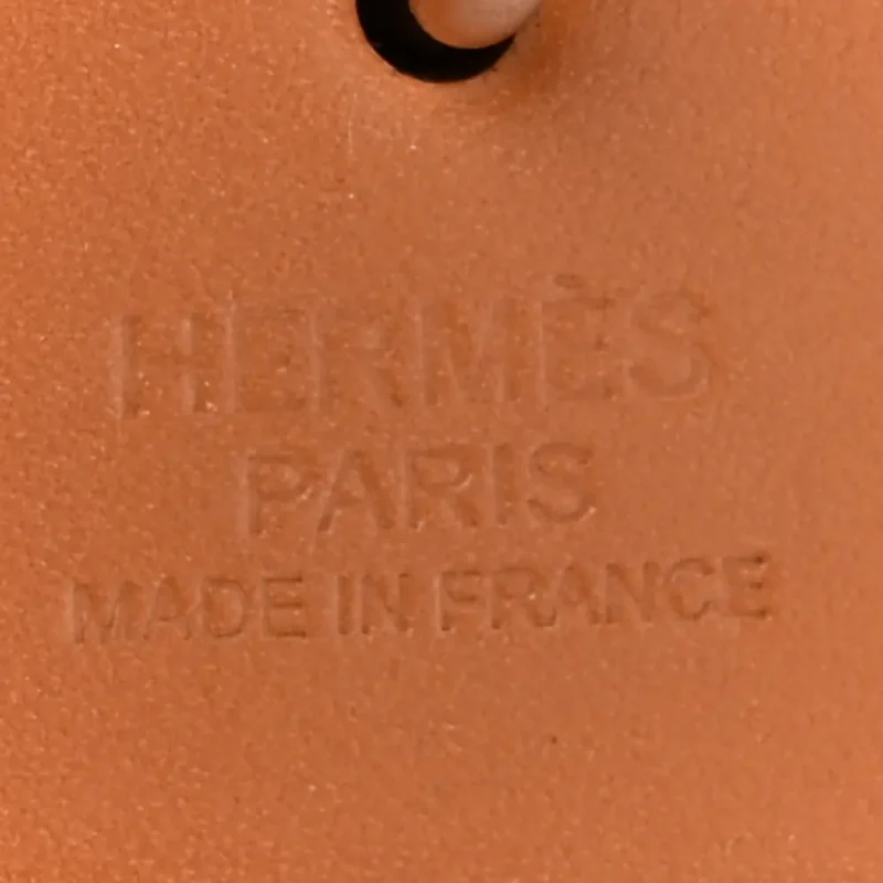 HERM??S H BERLINE HERBAG ZIP 31 PM LIME TOILE & VACHE HUNTER LEATHER PALLADIUM SILVER HARDWARE - Image 3