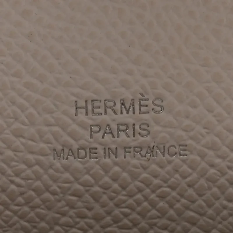 HERM??S CHAINE D??ANCRE TO GO WALLET GRIS PALE EPSOM LEATHER PALLADIUM SILVER HARDWARE - Image 2