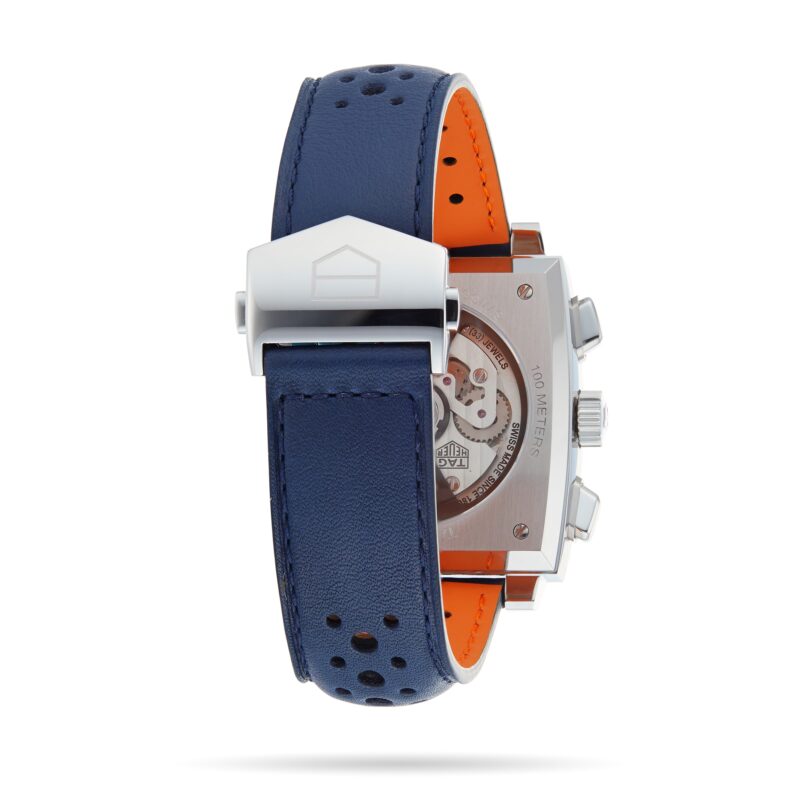 TAG HEUER MONACO GULF SPECIAL EDITION 39MM MENS WATCH CBL2115.FC6494 - Image 5