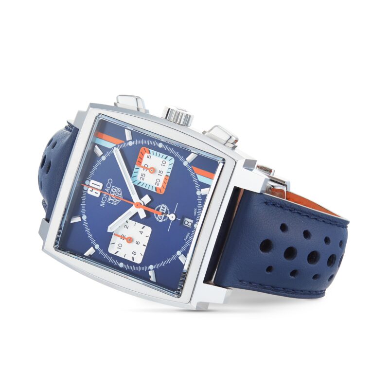 TAG HEUER MONACO GULF SPECIAL EDITION 39MM MENS WATCH CBL2115.FC6494 - Image 9