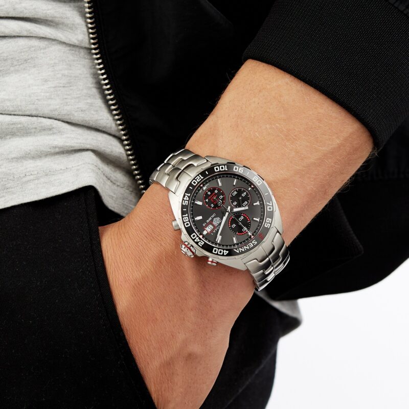 TAG HEUER FORMULA 1 SENNA SPECIAL EDITION 44MM MENS WATCH CAZ201D.BA0633 - Image 6