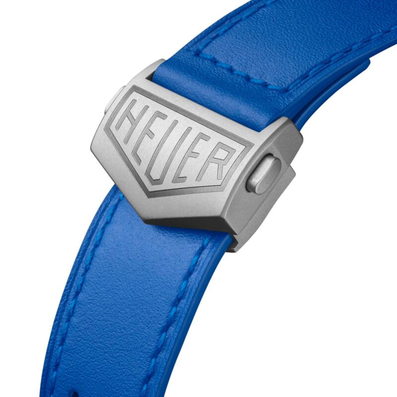 TAG HEUER MONACO CHRONOGRAPH RACING BLUE LIMITED EDITION 39MM MENS WATCH SILVER CAW218C.FC6548 - Image 6