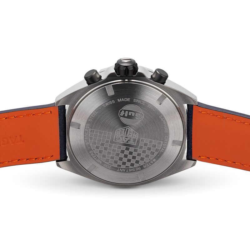 TAG HEUER FORMULA 1 GULF QUARTZ CHRONOGRAPH SPECIAL EDITION 43MM MENS WATCH CAZ101N.FC8243 - Image 4
