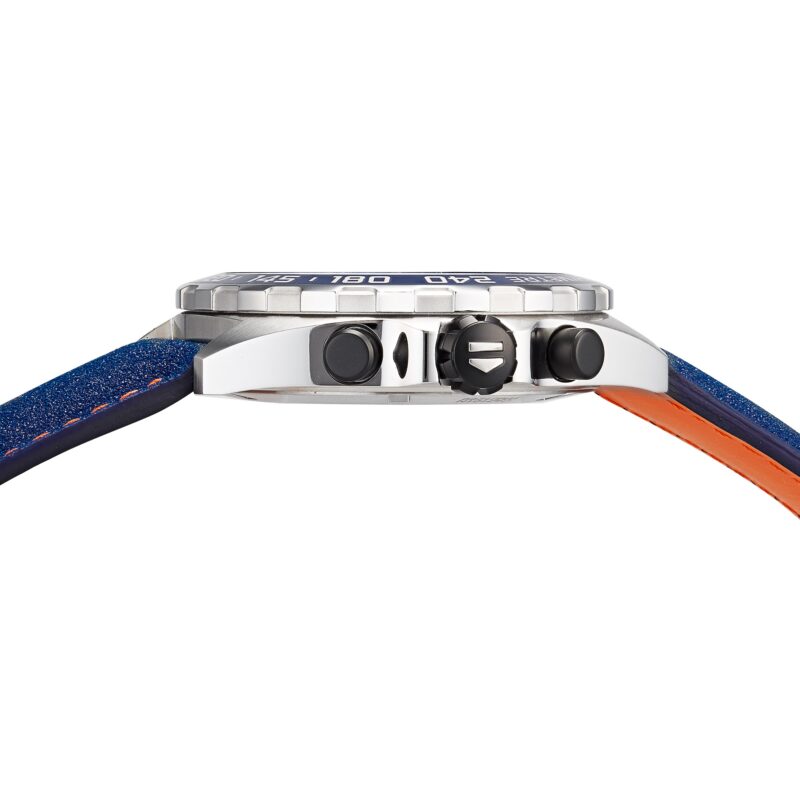 TAG HEUER FORMULA 1 GULF QUARTZ CHRONOGRAPH SPECIAL EDITION 43MM MENS WATCH CAZ101N.FC8243 - Image 5