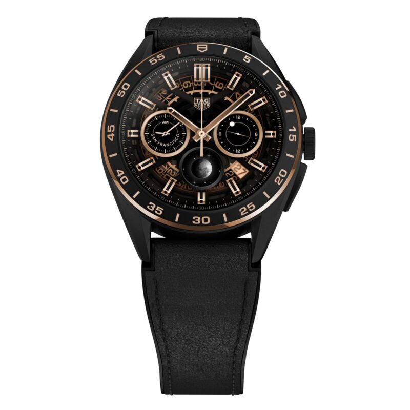 TAG HEUER CONNECTED CALIBRE E4 BRIGHT BLACK EDITION 45MM MENS WATCH SBR8A83.BT6302 - Image 2