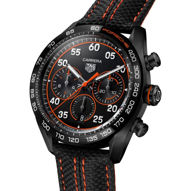 TAG HEUER CARRERA X PORSCHE ORANGE RACING CBN2A1M.FC6526 - Image 2