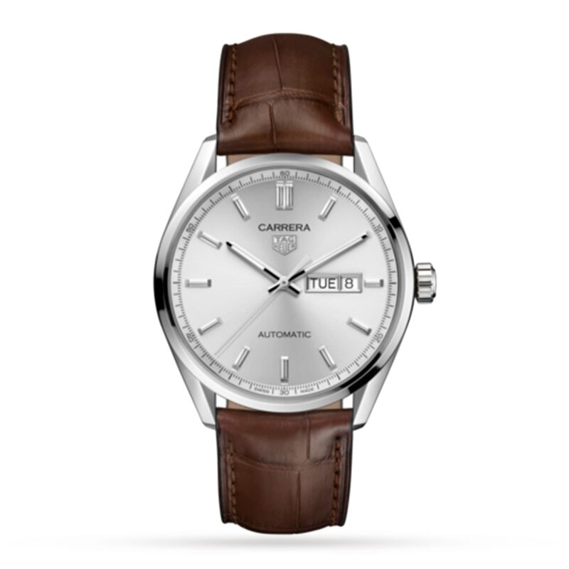 TAG HEUER CARRERA THREE HAND 41MM AUTOMATIC MENS WATCH WBN2011.FC6484