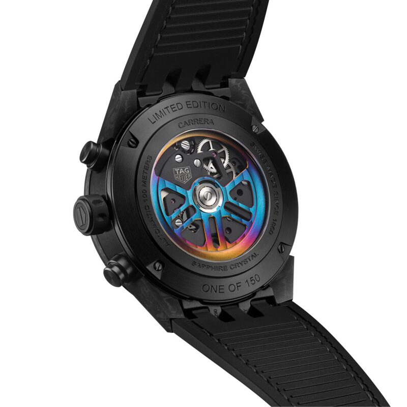 TAG HEUER CARRERA POLYCHROME TOURBILLON 45MM CAR5A8AF.FC6415 - Image 2