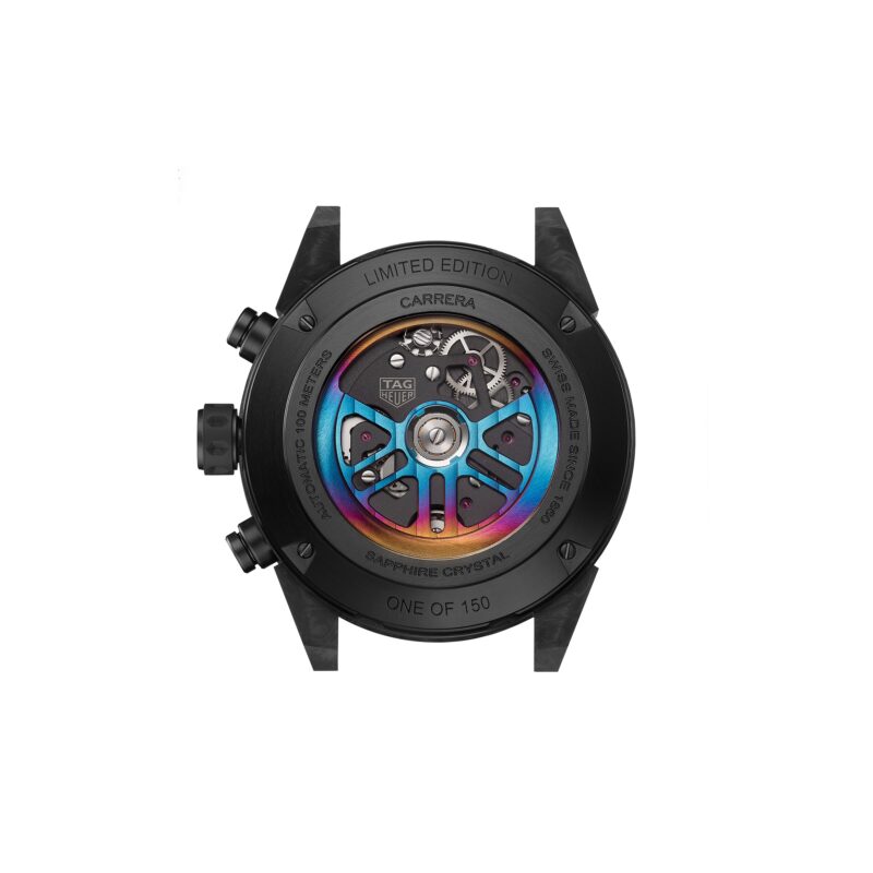 TAG HEUER CARRERA POLYCHROME TOURBILLON 45MM CAR5A8AF.FC6415 - Image 7