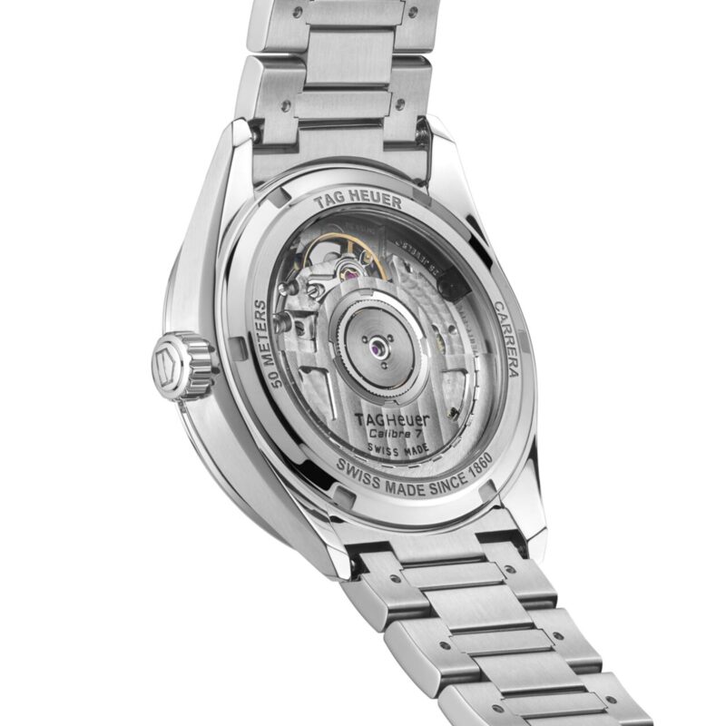 TAG HEUER CARRERA DATE 36MM LADIES WATCH SILVER WBN2310.BA0001 - Image 5