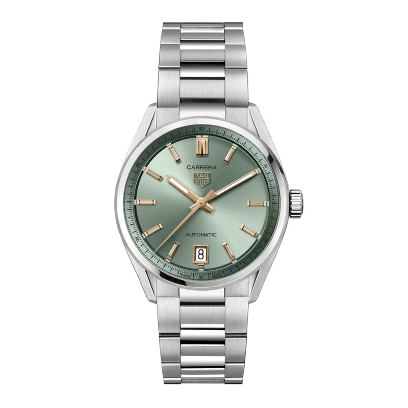 TAG HEUER CARRERA DATE 36MM LADIES WATCH GREEN WBN2312.BA0001