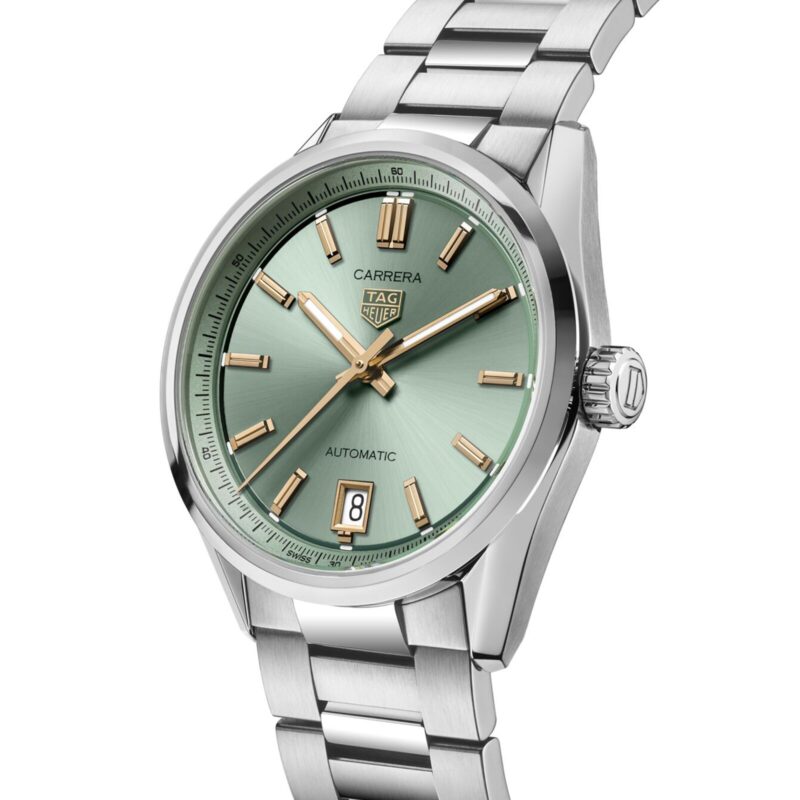 TAG HEUER CARRERA DATE 36MM LADIES WATCH GREEN WBN2312.BA0001 - Image 2