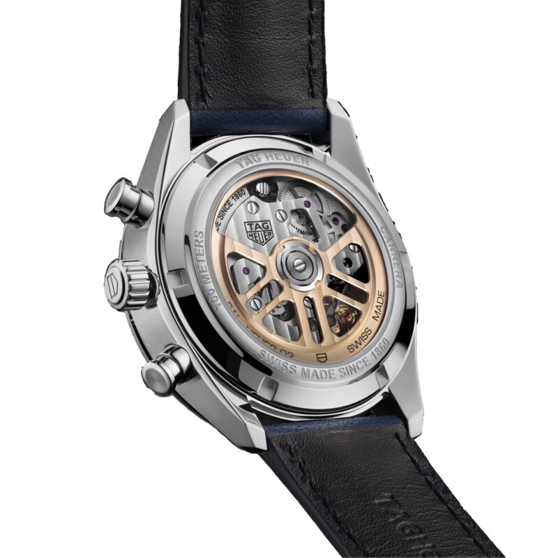 TAG HEUER CARRERA CHRONOGRAPH 42MM MENS WATCH BLUE CBN201D.FC6543 - Image 3