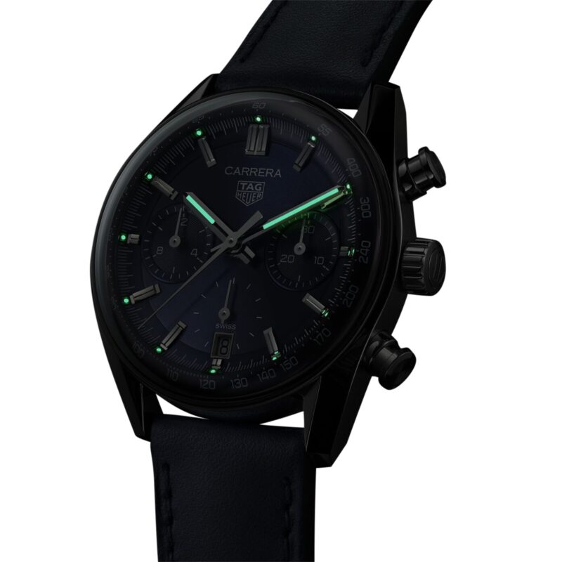 TAG HEUER CARRERA CHRONOGRAPH 39MM MENS WATCH BLUE CBS2212.FC6535 - Image 6