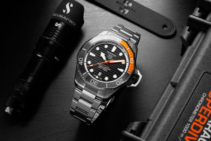 TAG HEUER AQUARACER PROFESSIONAL SUPERDIVER 45MM MENS WATCH WBP5A8A.BF0619 - Image 6