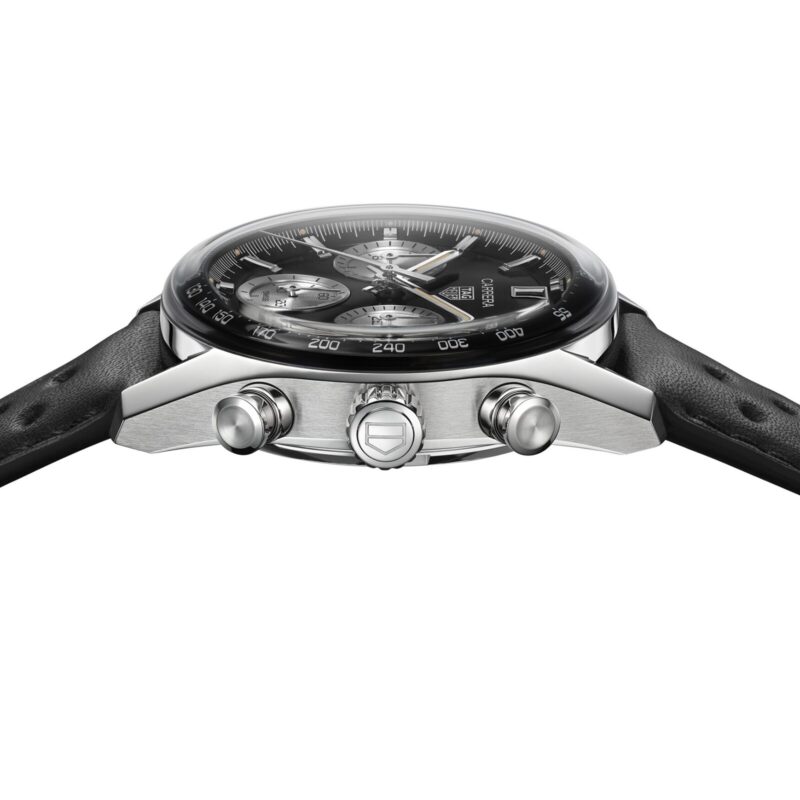 TAG HEUER CARRERA CHRONOGRAPH 39MM MENS WATCH BLACK CBS2210.FC6534 - Image 3